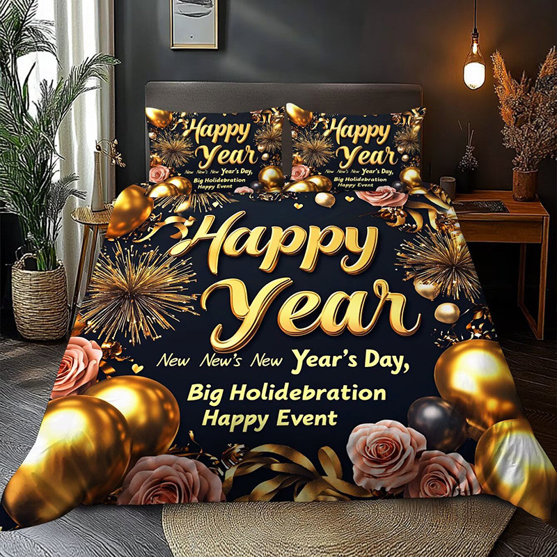 外贸3d数码印花爆款动物被套床上用品二三件套涤纶系列套件