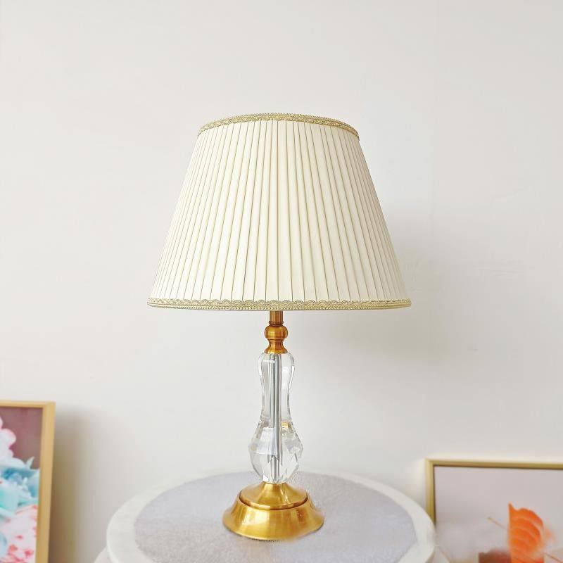 简约轻奢水晶台灯酒店客房卧室床头柜摆放装饰灯床头灯主卧网红