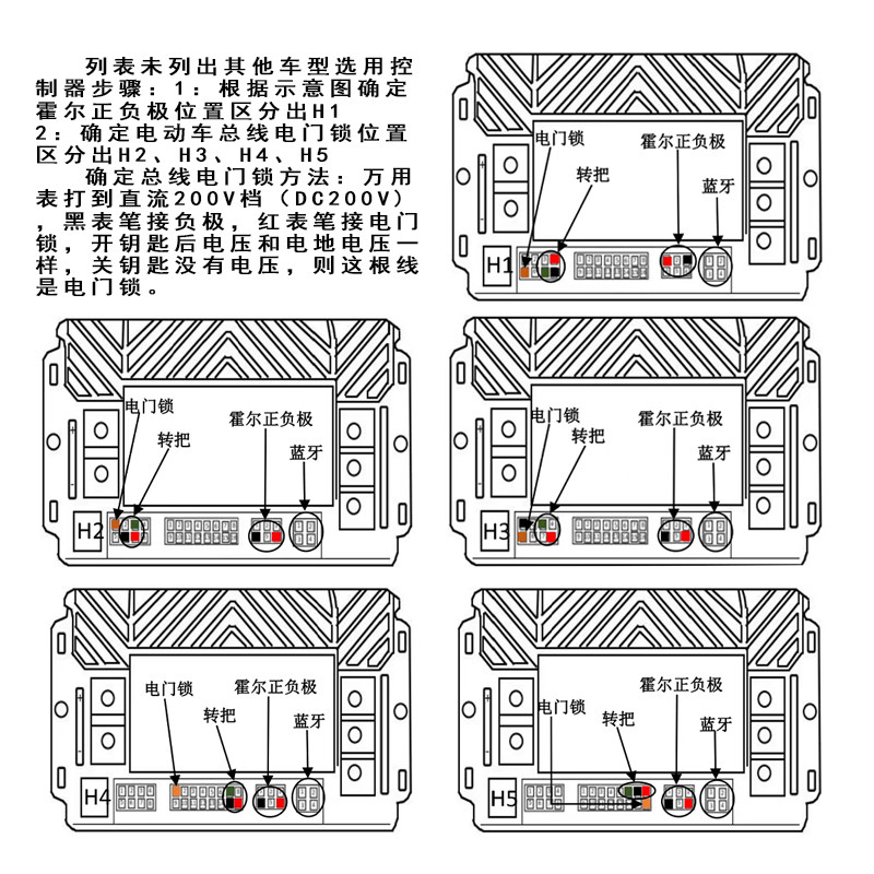 汇科二轮电动车控制器矢量正弦波三模通用可编程模块原车无需剪线