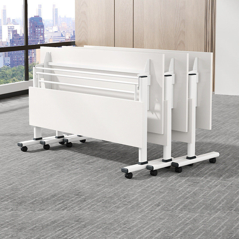 折叠培训桌办公桌可移动长条桌会议桌翻版桌拼接自由组合培训桌椅