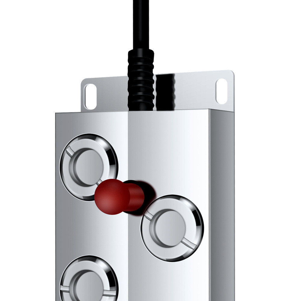 加雾化板+防水电源饭店酒店前台观景造雾器304不锈钢水池四头雾器