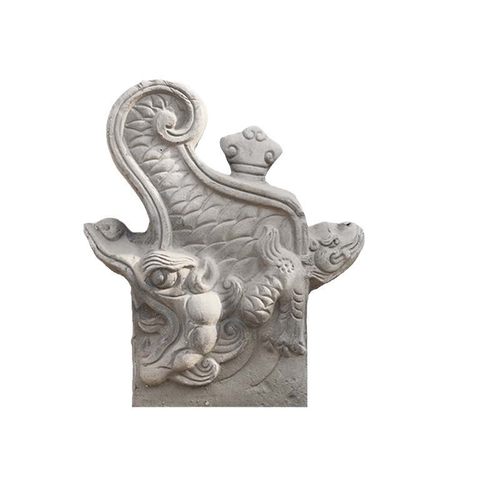 吕氏古建源头砖雕  正吻  屋顶工厂