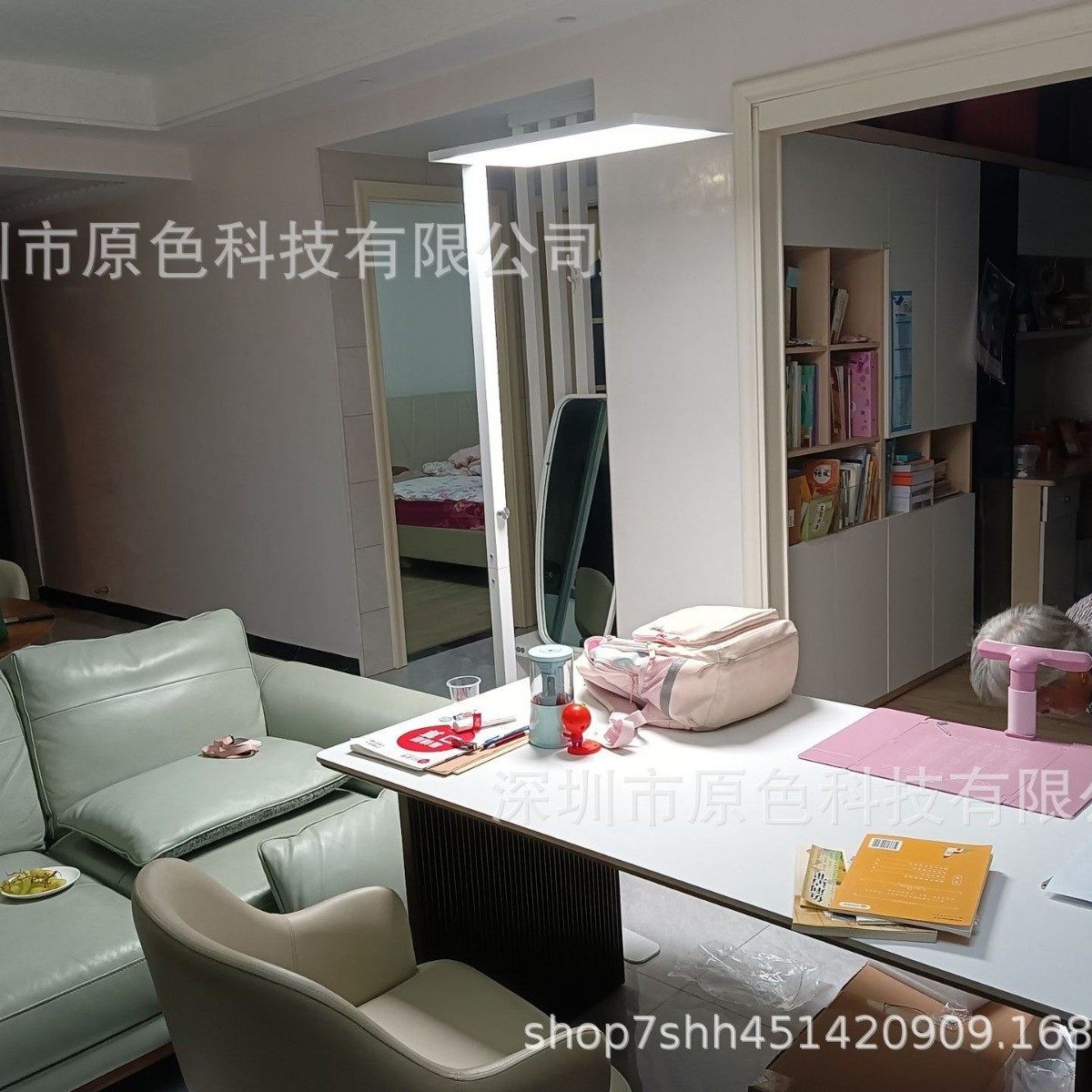 落地大路灯立式护眼灯阅读灯办公灯实验室灯教育灯高显指灯,家装灯饰光源,装饰落地灯,淘宝优惠券,粉丝福利购,淘宝优惠卷