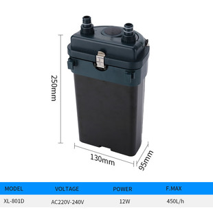 外置过滤桶水族箱缸外过滤器壁挂式草缸大鱼缸外置过滤设备