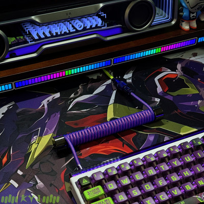 8K磁轴键盘客制化航插线键盘数据线适用美加狮NANO68小蜜蜂Made