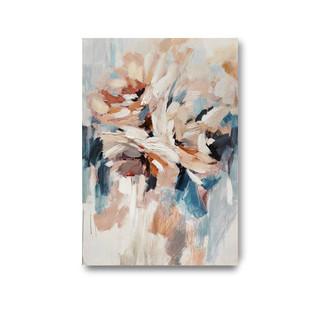 手绘油画【挥舞】客厅沙发背景墙装饰画走廊玄关现代肌理抽象挂画