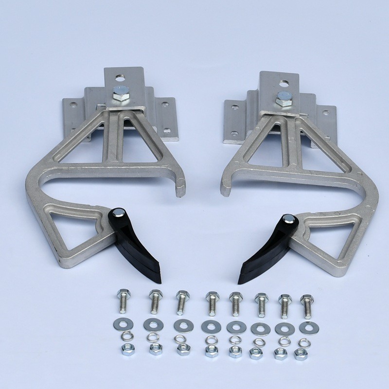 伸缩梯子配件大全人字升降梯弹簧扣梅花盘扣拉绳挂钩滑轮两用梯脚