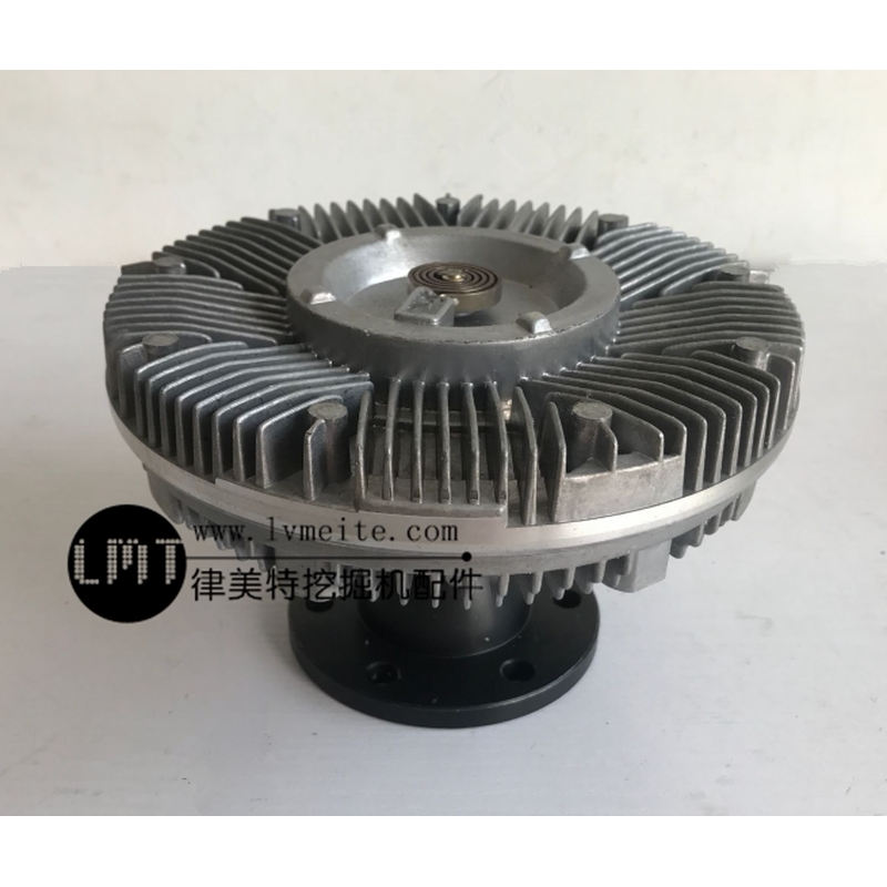 挖掘机现代R225 275-9风扇离合器 空调偶合器 硅油离合器配件包邮