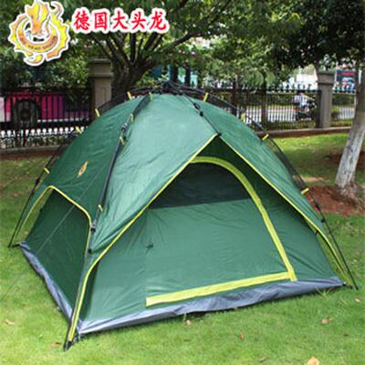 户外用品 户外自动帐篷3-4人 多人 开野营帐篷 三用速双人
