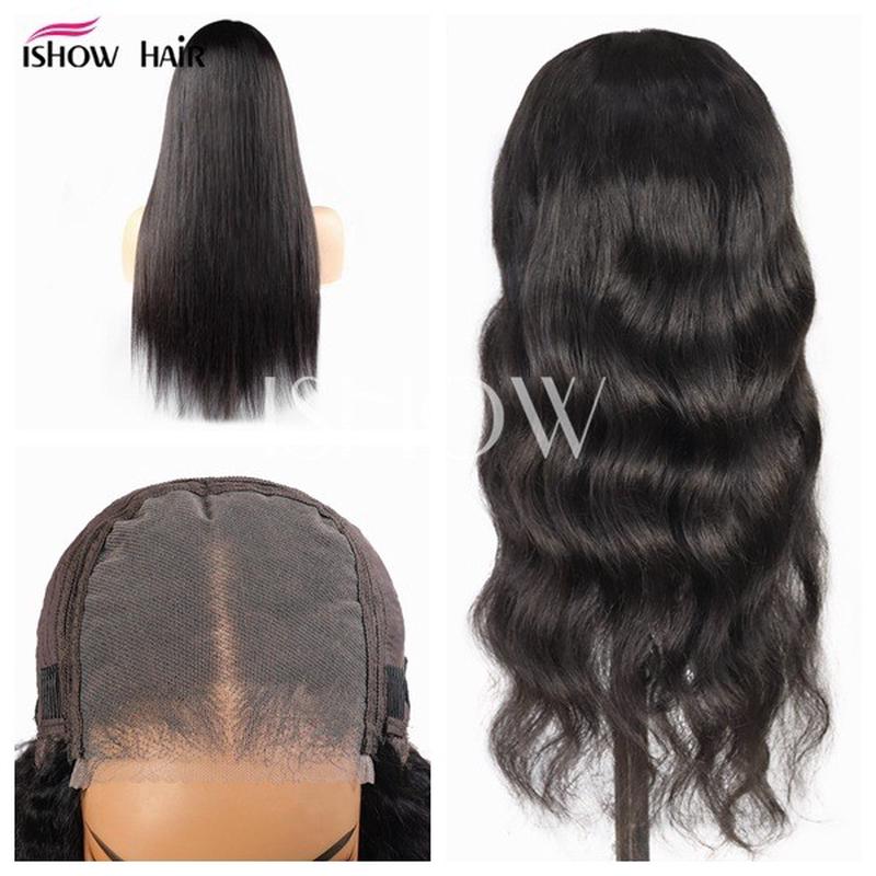 5*5真人发假发无胶头套预剪蕾丝glueless wig human hair wig头套