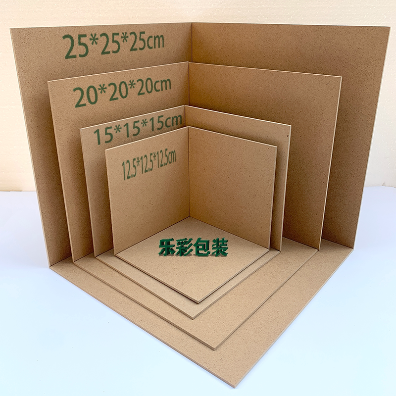立体拼接手工密度板小房子粘土垫板底板硬纸板厚娃娃屋切角橡皮泥