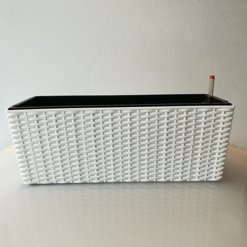 youka-外贸藤编庭院绿化阳台长条自动吸水懒人大号种菜盆种花花盆,鲜花速递/花卉仿真/绿植园艺,花盆,淘宝优惠券,粉丝福利购,淘宝优惠卷