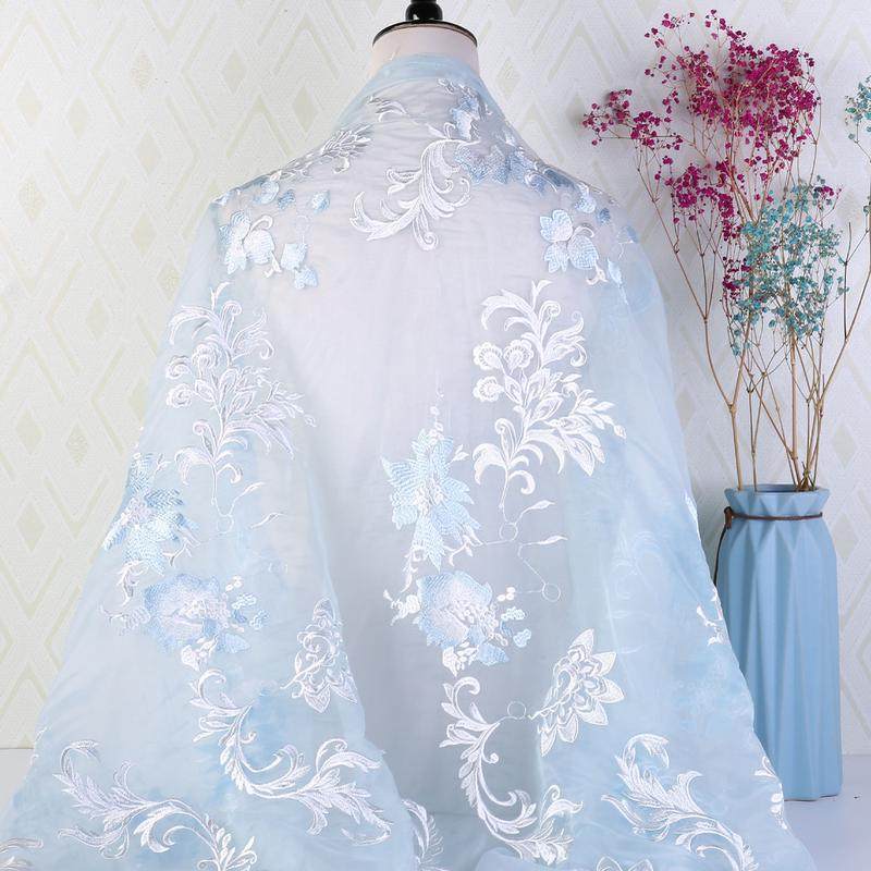新款汉服绣花面料婚纱礼服舞台装薄纱汉服刺绣布料大袖衫,居家布艺,海绵垫/布料/面料/手工diy,淘宝优惠券,粉丝福利购,淘宝优惠卷
