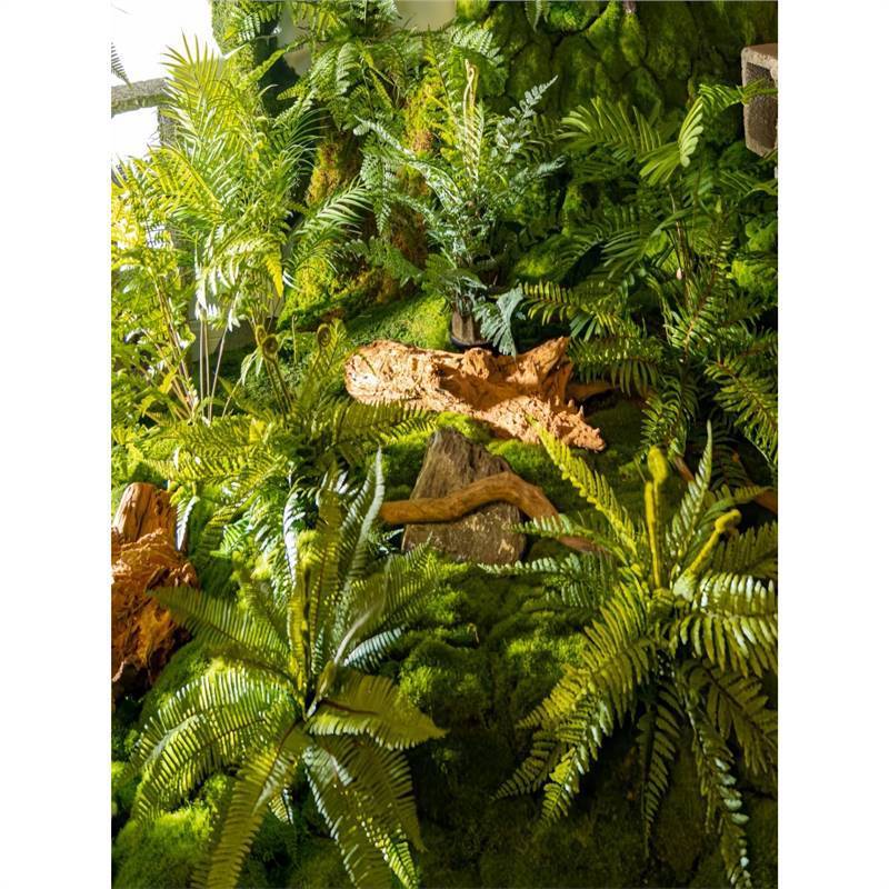 高端仿真马醉木植物造景室内楼梯口装饰橱窗生造景大型假树绿植