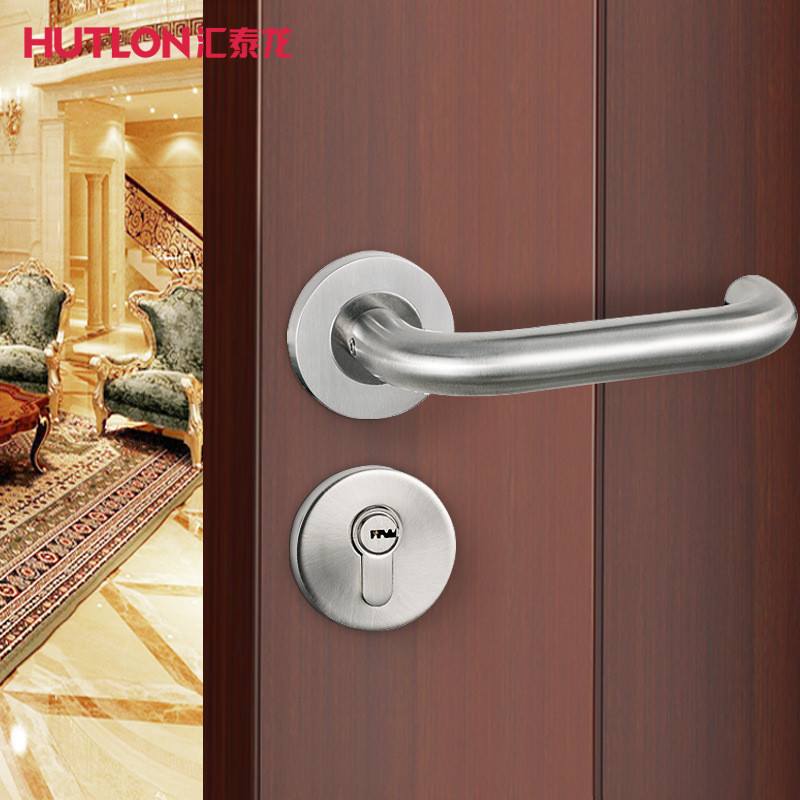 汇泰龙直销现代简约复古卧室木门室内房门锁家用锁具锁式通用多款