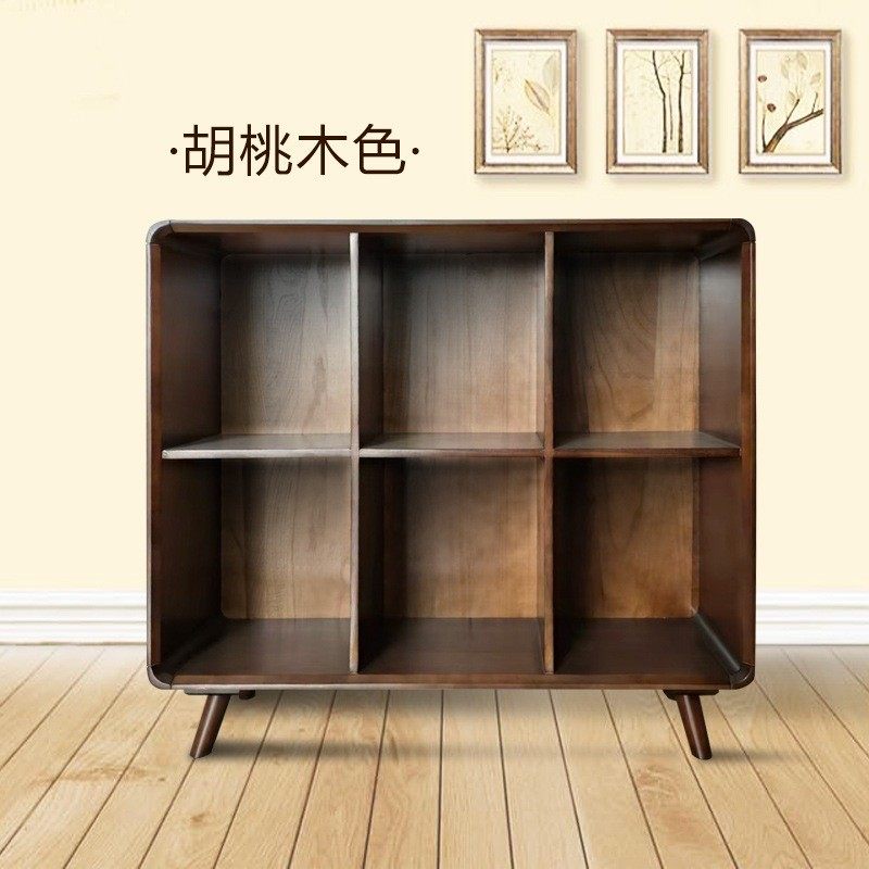 北欧全实木书架落地客厅置物架格子架自由组合现代简约储物架书柜,住宅家具,单个书柜,淘宝优惠券,粉丝福利购,淘宝优惠卷
