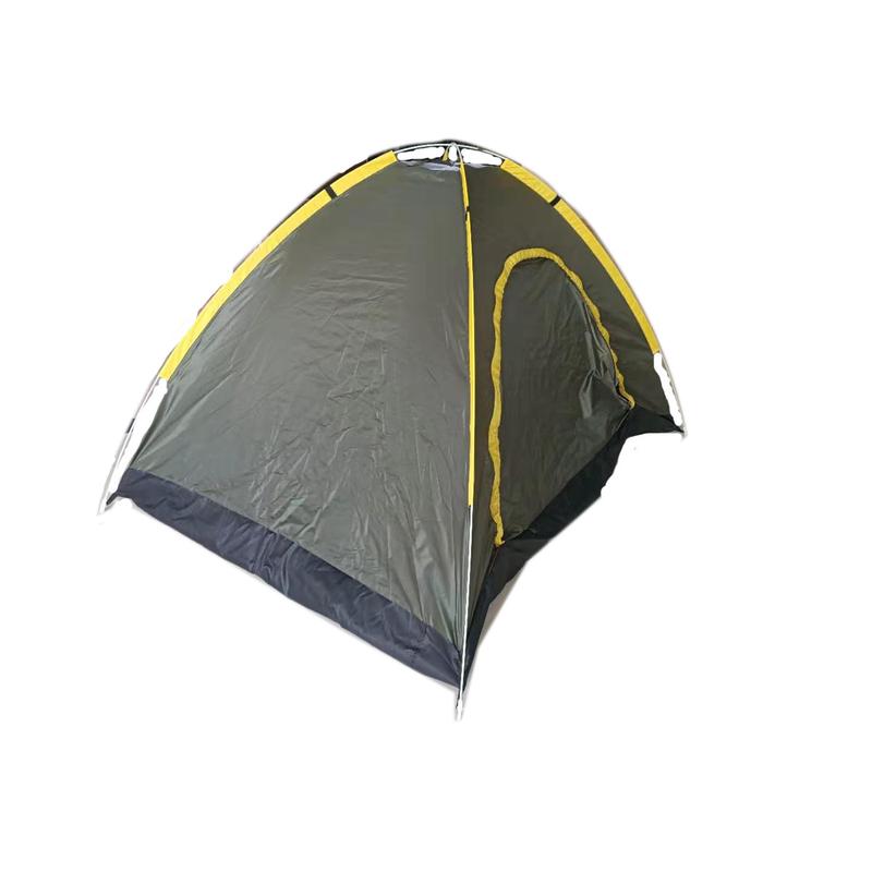 绿公园现货户外帐篷3-4人全自动双人单人加厚沙滩野营族室内抛帐