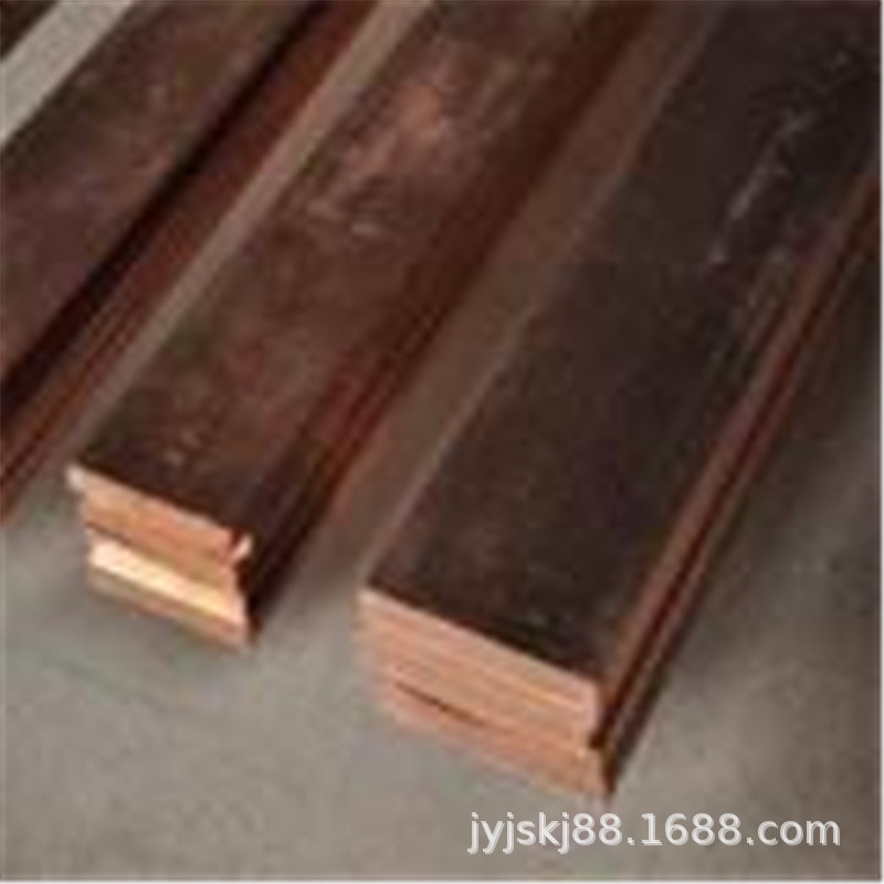 纯铜紫铜排5x404x40批发排导电镀锡铜条铜排打孔倒角铜条厂家