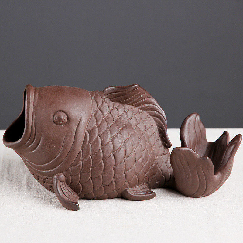 手作紫砂茶宠大嘴鱼创意茶盘烟灰缸功夫茶具摆件年年有鱼茶宠配件,鲜花速递/花卉仿真/绿植园艺,水晶珠/玻璃珠,淘宝优惠券,粉丝福利购,淘宝优惠卷