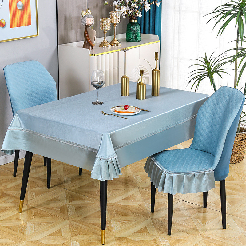 新款批发餐椅垫桌旗防尘茶几长方形北欧风桌布