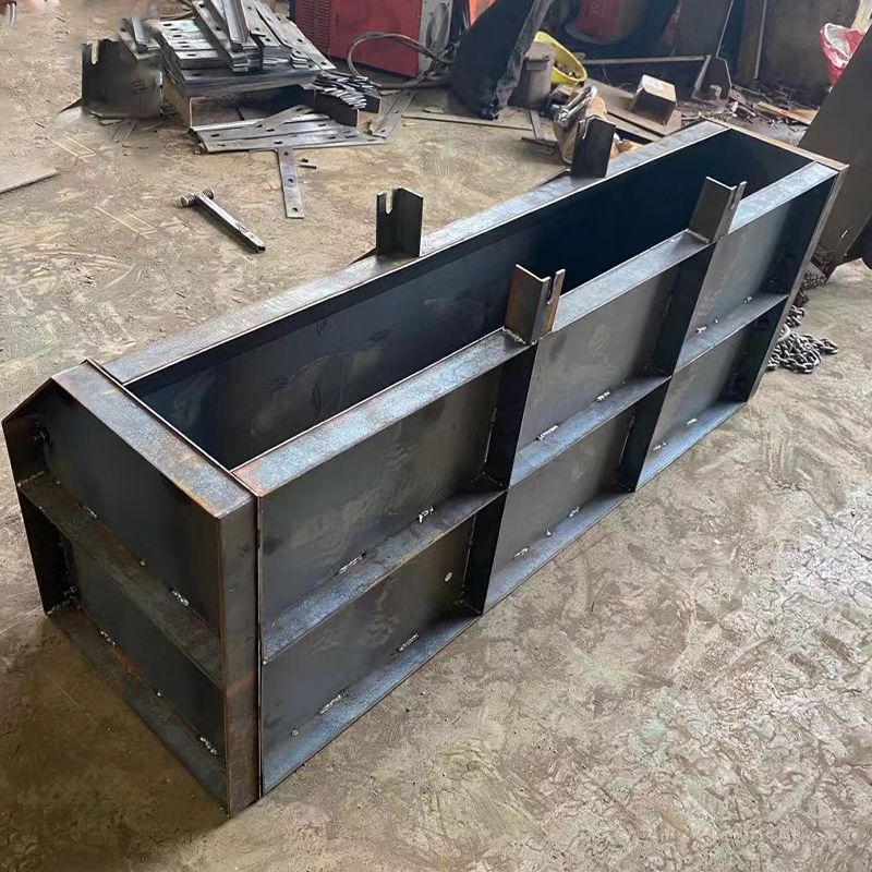 水泥隔离墩模具高速建筑防撞墙防护栏桥梁钢模板混凝土模具