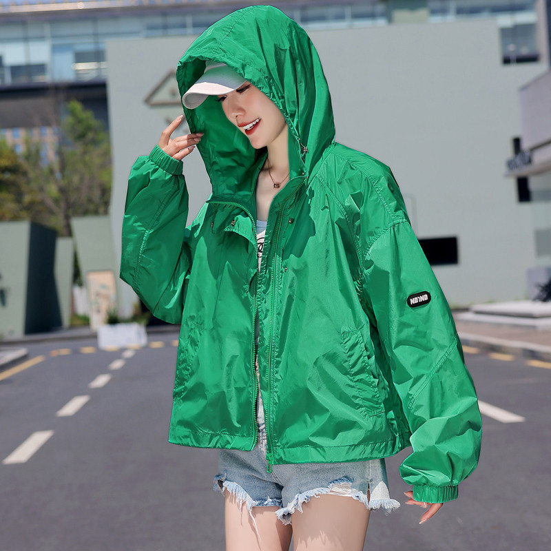 新品巨好看防晒衣女2025年新款夏季防紫外线小个子薄款户外防晒服