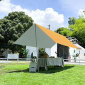 户外便携防晒天幕野营露营超轻防雨凉棚多功能超大户外遮阳棚