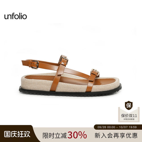 unfolio勃肯凉鞋沙滩鞋