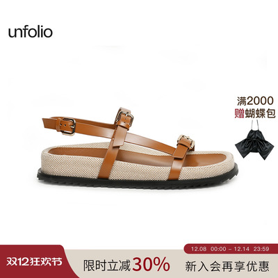 unfolio勃肯凉鞋沙滩鞋