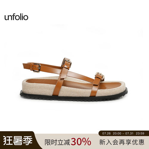 unfolio勃肯凉鞋沙滩鞋