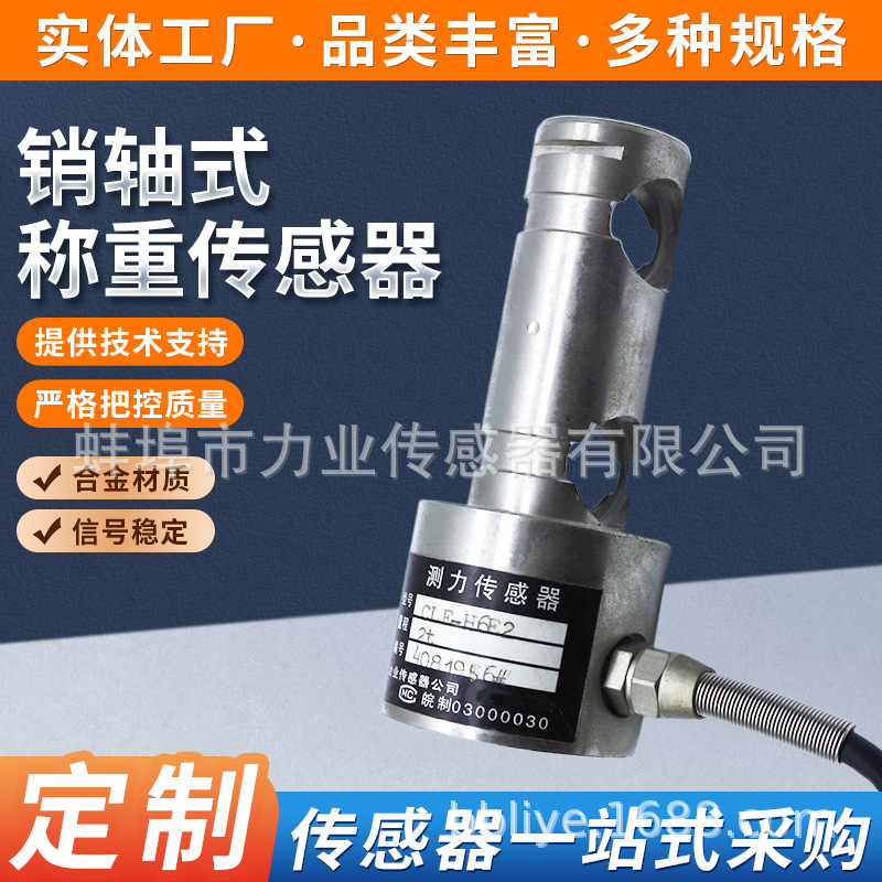 CLF-H6E2销轴式称重传感器 建筑工程起重机称重传感器传力轴销式