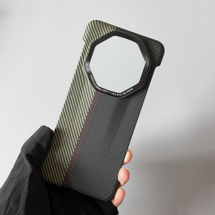新款华为mate60RS非凡大师手机壳mate50RS保时捷外壳适用70pro+无边框碳纤维高级感mate40rs典藏版超薄