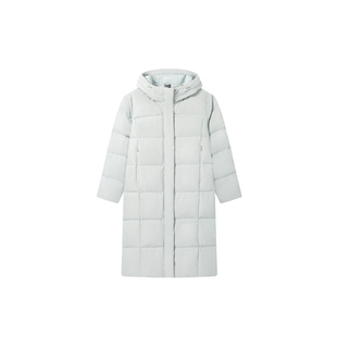 361度羽绒服女长款过膝鸭绒外套防风保暖上衣冬季新品562614305N