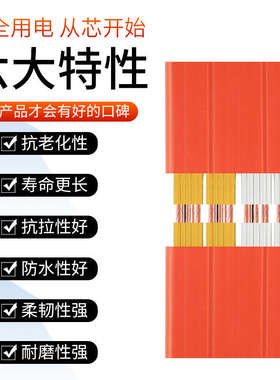 电梯随行扁平电缆TVVB21 24 30 36 40 42 48 60芯天车行车扁电缆