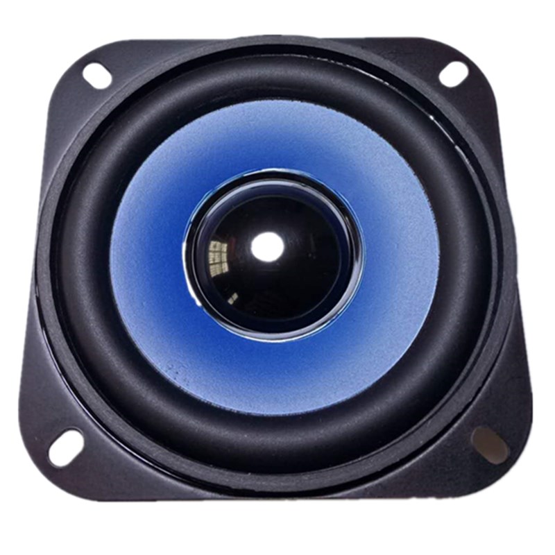 25瓦8欧4寸全频喇叭  汽车音响高端扬声器橡胶边塑料盆825w4寸