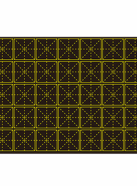 教学磁性书法米字格黑板贴 粉笔字帖 学K校练字田字软磁铁绿板贴