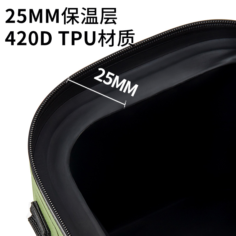 保温包冷藏外送25升保温箱户外冰块包加厚L送餐箱便当带防水便当