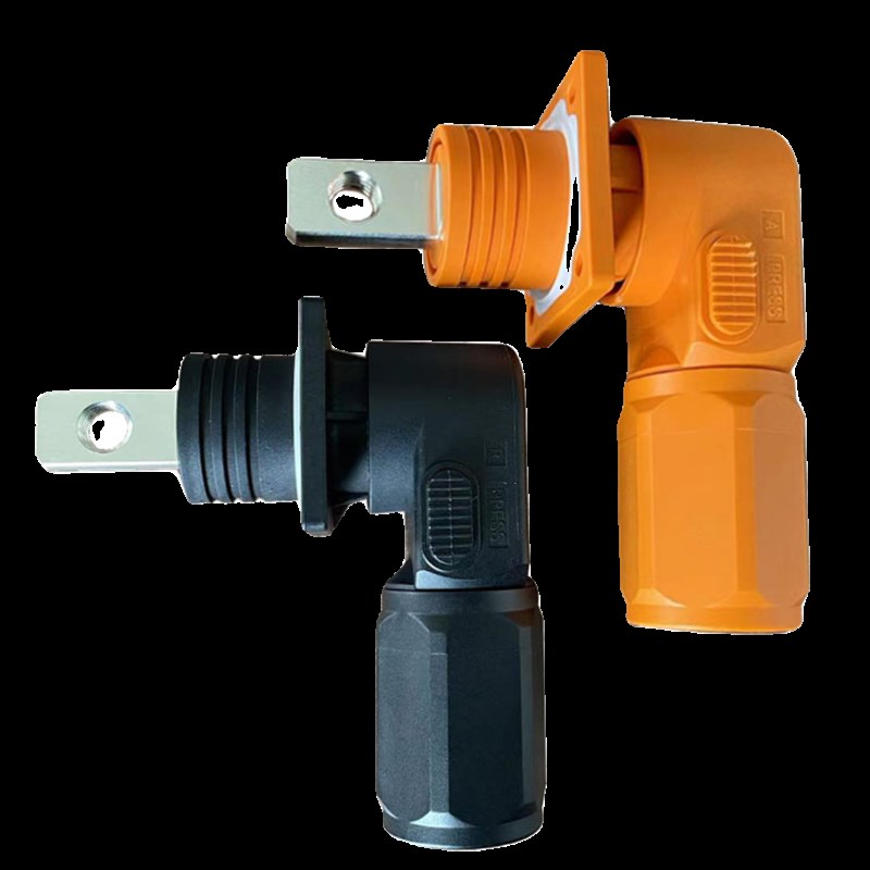 60A-350A大电m流单芯储能连接器动力储能连接器穿墙式电源输出接