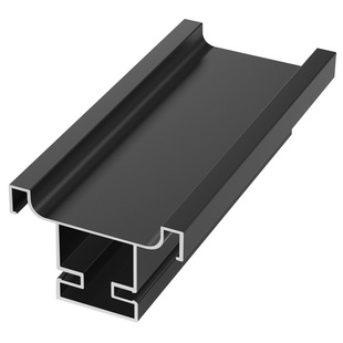 易嘉隐形嵌入式立柜免拉手柜体暗装挖槽铝合N金型材橱柜衣柜门把