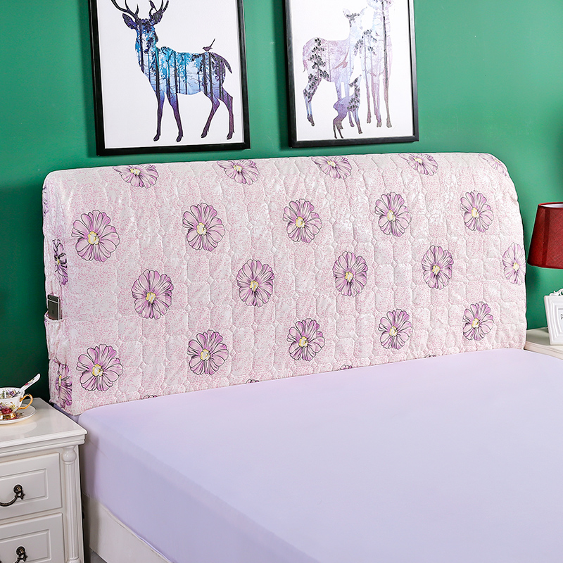 床头罩套床头罩全包床头套1.5m床1B.8m床2m皮床加厚实木床头防尘