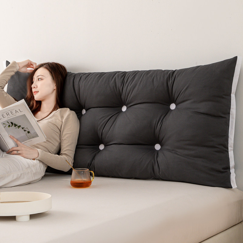 惊艳百搭 靠枕床头看电视大靠背床上靠垫K榻榻米防撞软包加高固定