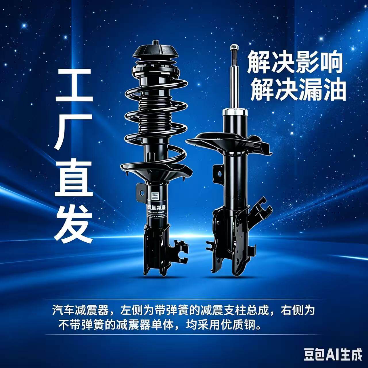 欧尚科尚pro前减震器总成前避震器图片