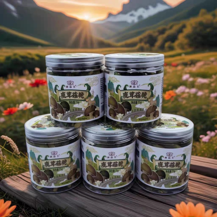 云南特产鹿茸菇脆丽江大理餐厅景区景点同款送礼送人美味零食
