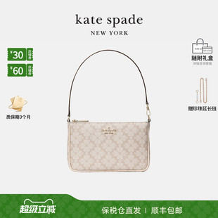 spade kate 女士老花单肩腋下包手提包麻将包轻奢 新年礼物