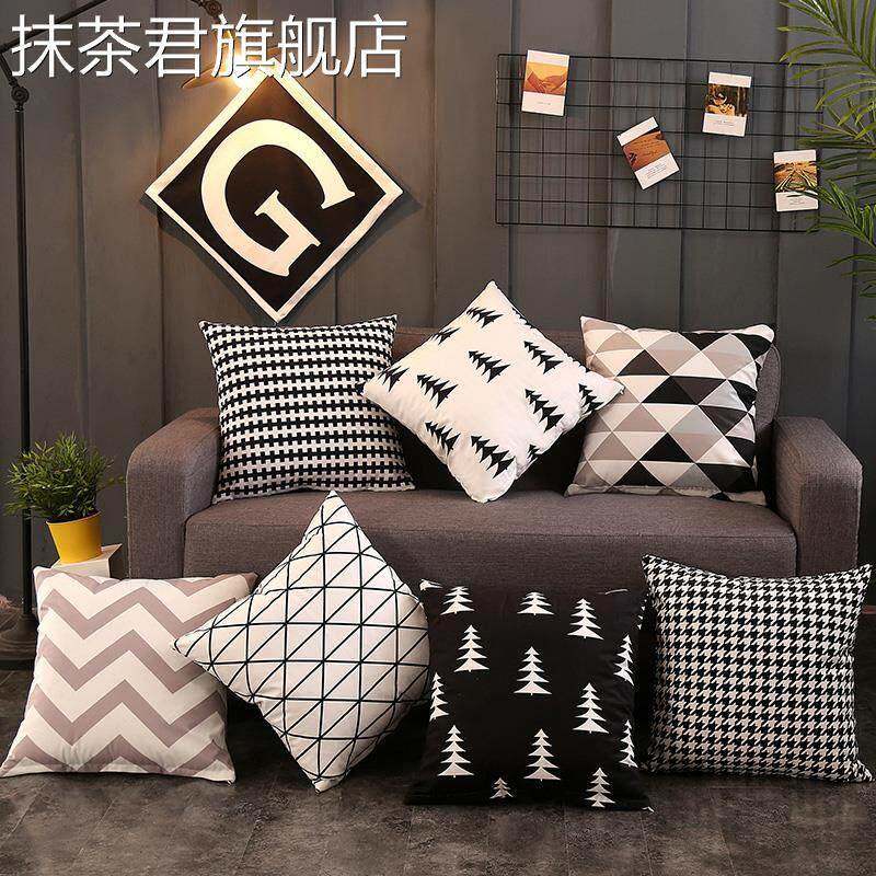 客厅沙发靠枕方形枕头靠垫40咕臣大抱枕套罩50不含芯60X60 70*80