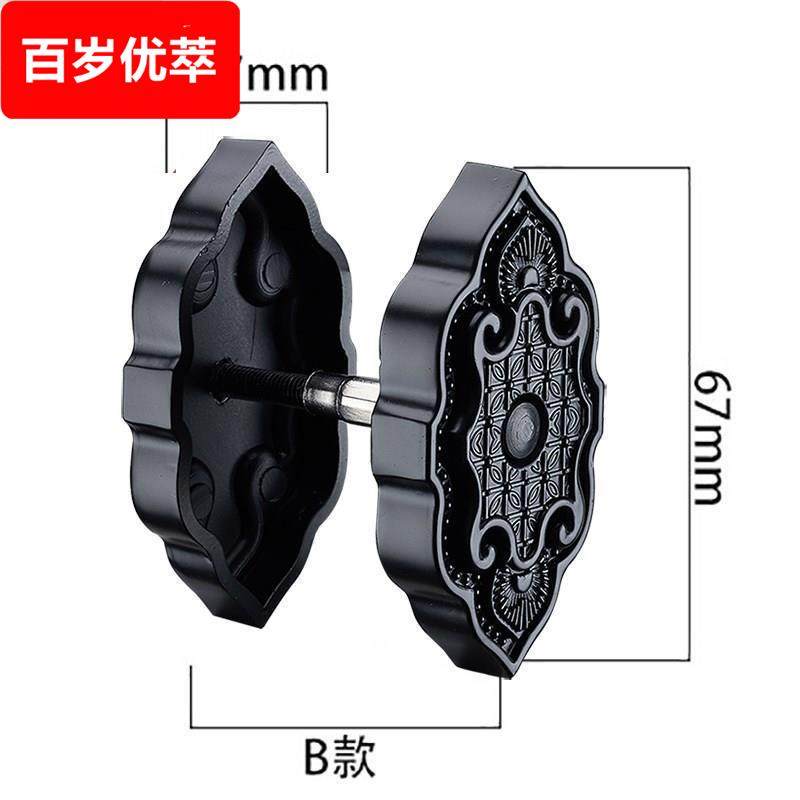 新款门堵孔器挡盗盖门猫堵孔神补门眼眼装饰盖锁器孔封堵洞门眼遮