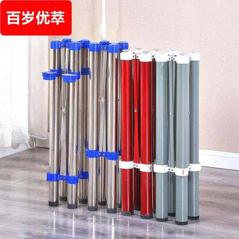 桌腿加厚桌架桌子腿支架折叠桌架铁艺不锈钢餐台脚麻将饭桌架子腿