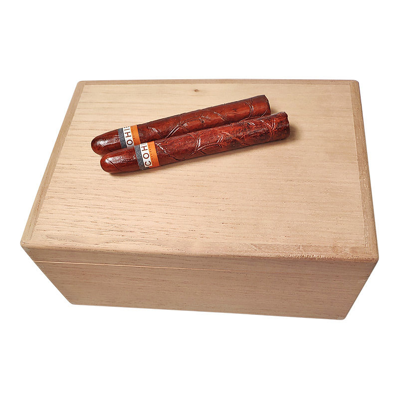 雪茄盒纯西班牙雪松木雪茄烟盒养茄实木雪茄保湿盒子