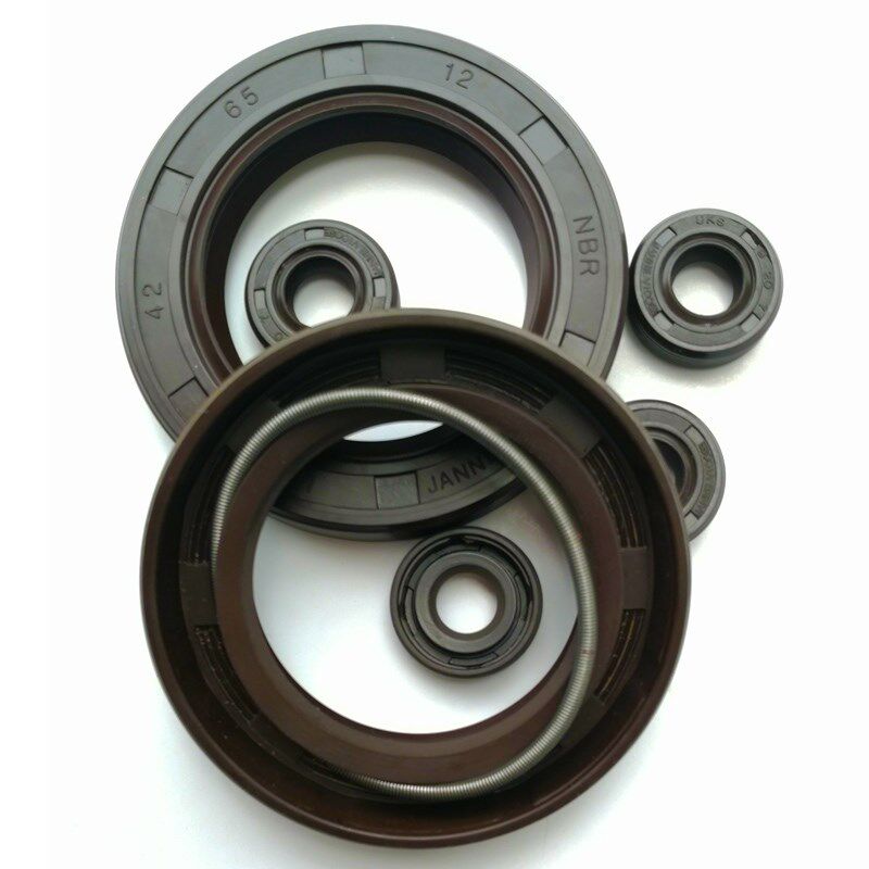 进口骨架UKS油封8厚带弹簧25/35/50/65/70/85/95S/100*8密封圈双