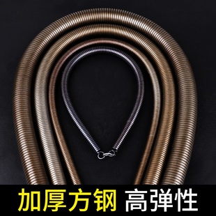 弹簧弯管器手动加长3/4/6 分1A寸pvc线管穿线管铝塑管弯簧电工神